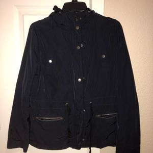 Forever 21 Navy zip up jacket